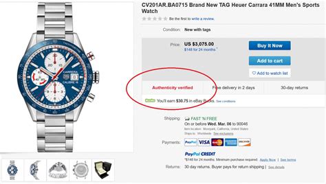 how to tell if a watch is fake on ebay|ebay watch authenticity review.